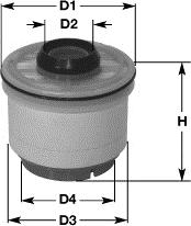 Clean Filters MG3609 - Fuel filter autospares.lv