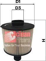 Clean Filters MG3611 - Fuel filter autospares.lv