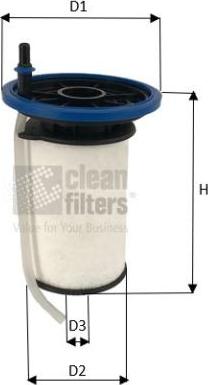 Clean Filters MG3612 - Fuel filter autospares.lv