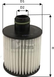 Clean Filters ML4569 - Oil Filter autospares.lv