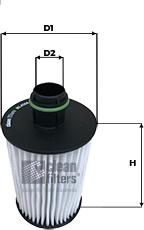 Clean Filters ML4566 - Oil Filter autospares.lv