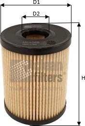 Clean Filters ML4568 - Oil Filter autospares.lv