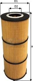 Clean Filters ML4587 - Oil Filter autospares.lv