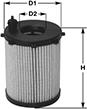 Clean Filters ML 059 - Oil Filter autospares.lv