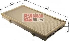 Clean Filters NC2141 - Filter, interior air autospares.lv