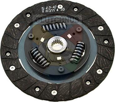 Clutchnus SKV80 - Clutch Disc autospares.lv