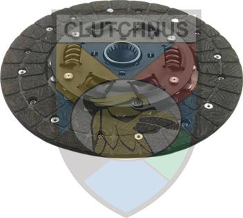 Clutchnus SMA93 - Clutch Disc autospares.lv