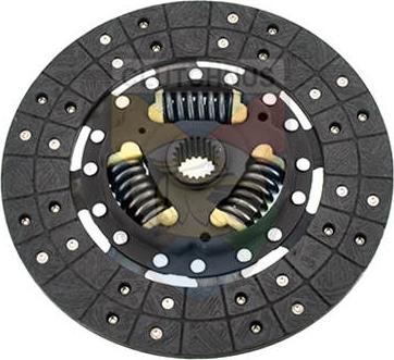 Clutchnus SMA65 - Clutch Disc autospares.lv