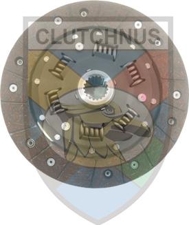 Clutchnus SMA09 - Clutch Disc autospares.lv