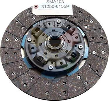 Clutchnus SMA103 - Clutch Disc autospares.lv