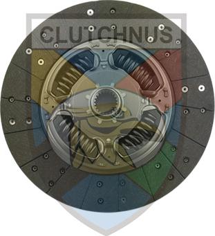 Clutchnus SMA107 - Clutch Disc autospares.lv