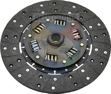 Clutchnus SMC12 - Clutch Disc autospares.lv