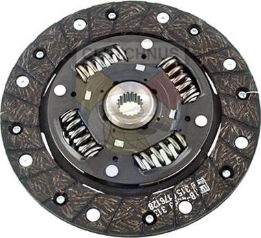 Clutchnus SMI36 - Clutch Disc autospares.lv