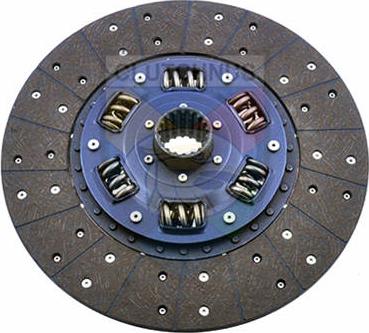 Clutchnus SMO41 - Clutch Disc autospares.lv