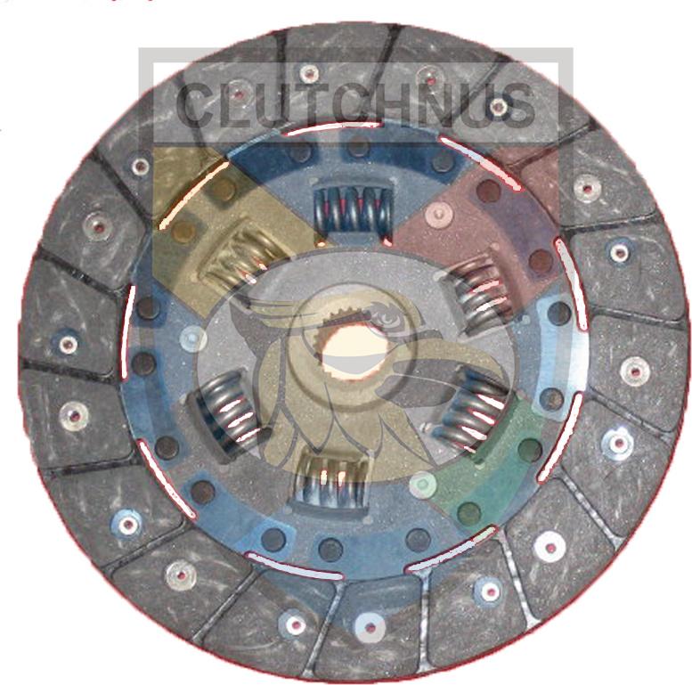 Clutchnus SMR143 - Clutch Disc autospares.lv