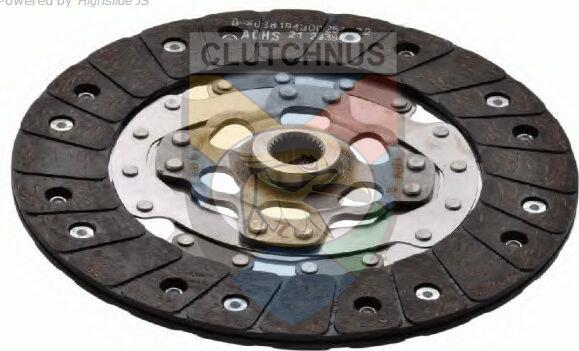 Clutchnus SMR176 - Clutch Disc autospares.lv