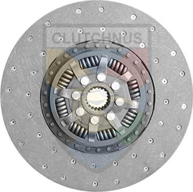 Clutchnus SMS43 - Clutch Disc autospares.lv