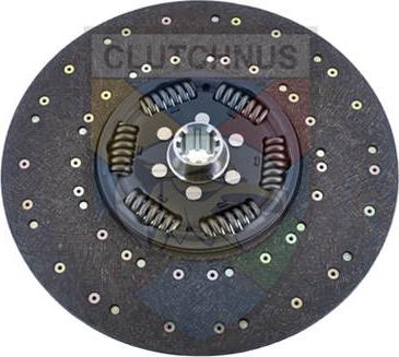 Clutchnus SMS192 - Clutch Disc autospares.lv