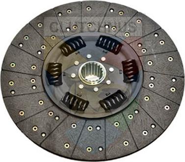 Clutchnus SMS162 - Clutch Disc autospares.lv