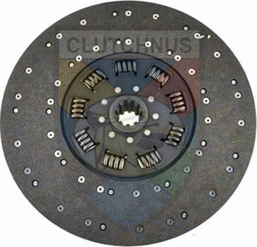 Clutchnus SMS119 - Clutch Disc autospares.lv