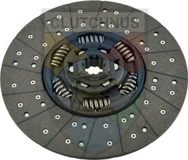 Clutchnus SMS110A - Clutch Disc autospares.lv