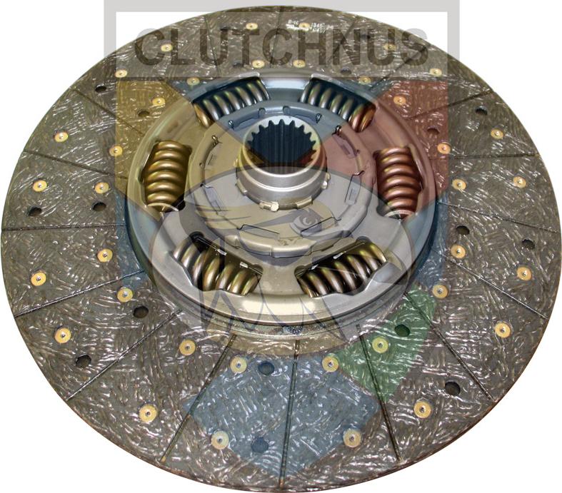 Clutchnus SMS187 - Clutch Disc autospares.lv