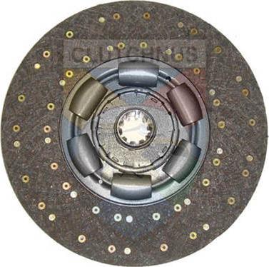 Clutchnus SMS126 - Clutch Disc autospares.lv