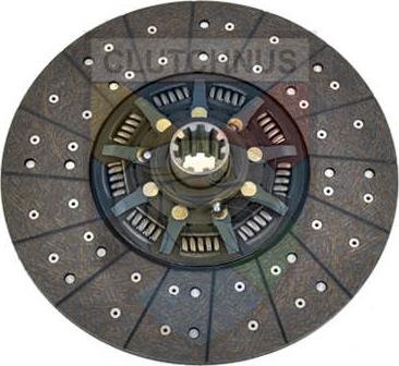 Clutchnus SMS81 - Clutch Disc autospares.lv