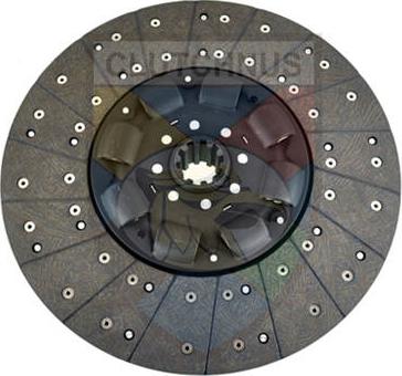 Clutchnus SMS33 - Clutch Disc autospares.lv