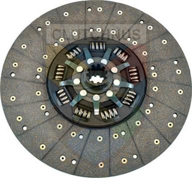 Clutchnus SMS21 - Clutch Disc autospares.lv