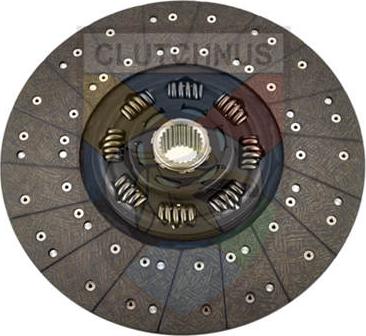 Clutchnus SMU36 - Clutch Disc autospares.lv