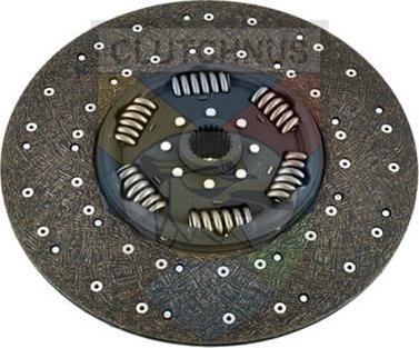 Clutchnus SMV24 - Clutch Disc autospares.lv