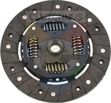 Clutchnus SMX65 - Clutch Disc autospares.lv