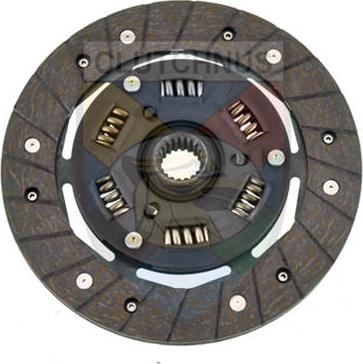 Clutchnus SMY09 - Clutch Disc autospares.lv