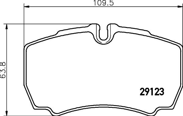 Cobreq N-2147P - Brake Pad Set, disc brake autospares.lv