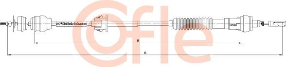 Cofle 92.11.2283 - Clutch Cable autospares.lv