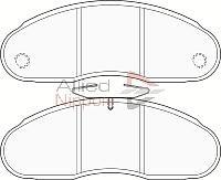 Comline CBP0991 - Brake Pad Set, disc brake autospares.lv