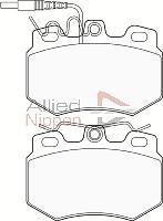 Comline CBP1515 - Brake Pad Set, disc brake autospares.lv