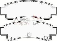 Comline ADB3970 - Brake Pad Set, disc brake autospares.lv