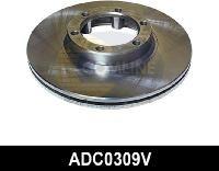 Comline ADC0309V - Brake Disc autospares.lv