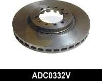 Comline ADC0332V - Brake Disc autospares.lv