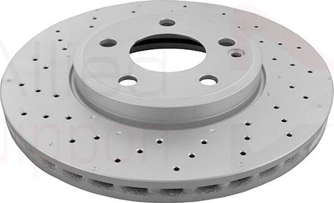 Comline AND6572 - Brake Disc autospares.lv