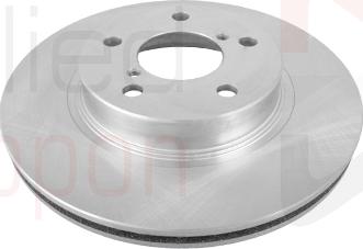 Comline AND6658 - Brake Disc autospares.lv