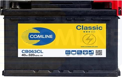 Comline CB063CL - Starter Battery autospares.lv