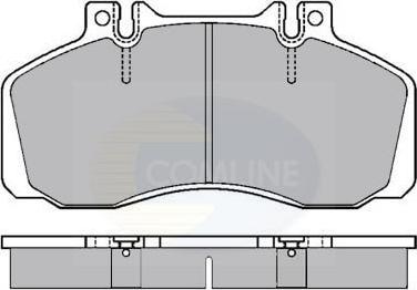 Comline CBP9002 - Brake Pad Set, disc brake autospares.lv