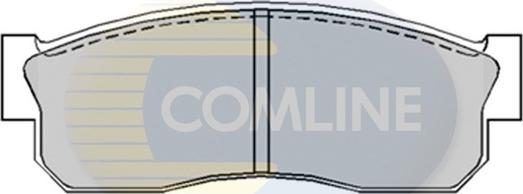 Comline CBP0207 - Brake Pad Set, disc brake autospares.lv
