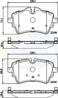 Textar 21599.08 - Brake Pad Set, disc brake autospares.lv