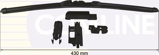 Comline CFWB430 - Wiper Blade autospares.lv