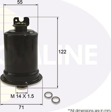 Comline CMB13013 - Fuel filter autospares.lv