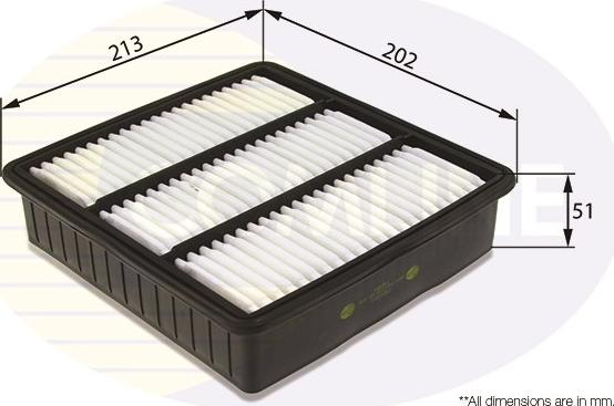 Comline CMB12311 - Air Filter, engine autospares.lv